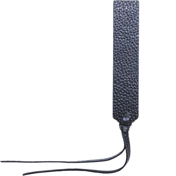 Kiko Leather Simple Bookmark | Black