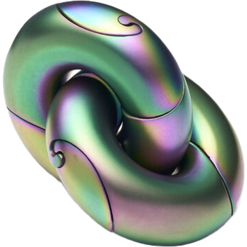 Craighill Wavelinks Brain Teaser Puzzle, Donuts Shape Stainless