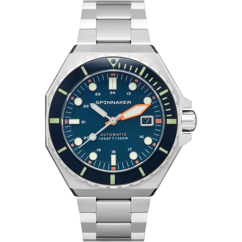 Spinnaker Dumas Japan Automatic 3 Hands Watch | Stainless Steel