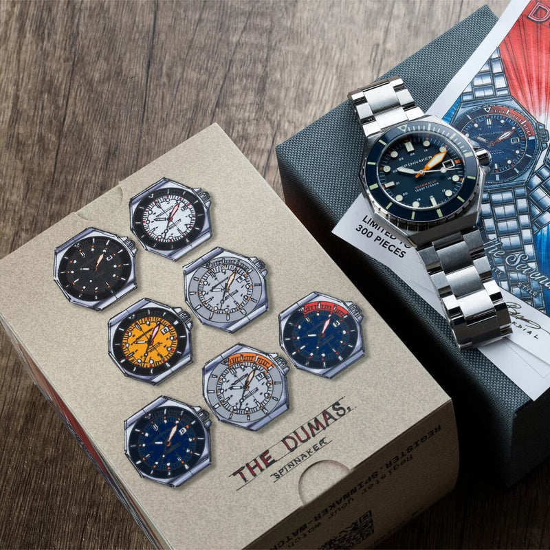 Spinnaker Dumas Japan Automatic 3 Hands Watch | Stainless Steel