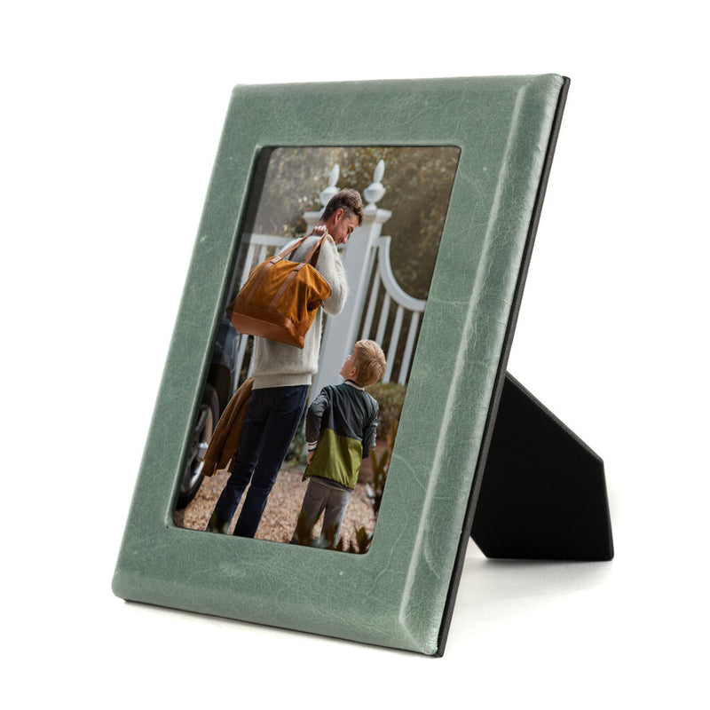 Moore & Giles Leather Wrapped Photo Frame