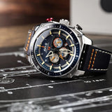 AVI-8 Watch Hawker Hunter Atlas Dual Time Chronograph | Genuine Leather Strap