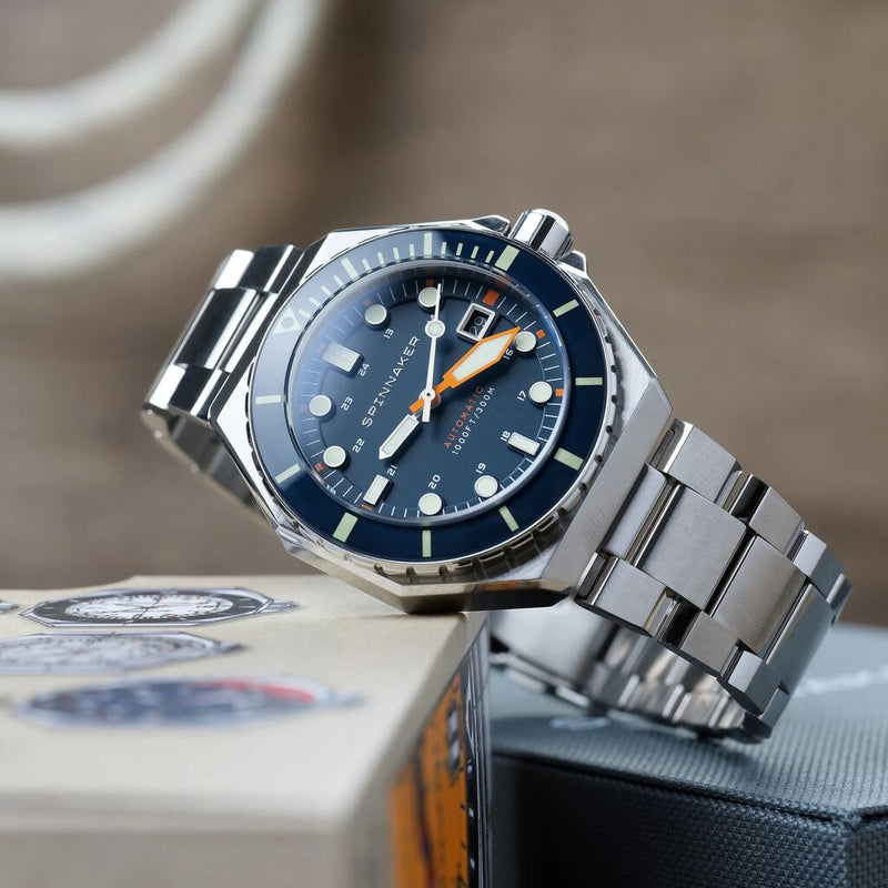 Spinnaker Dumas Japan Automatic 3 Hands Watch | Stainless Steel
