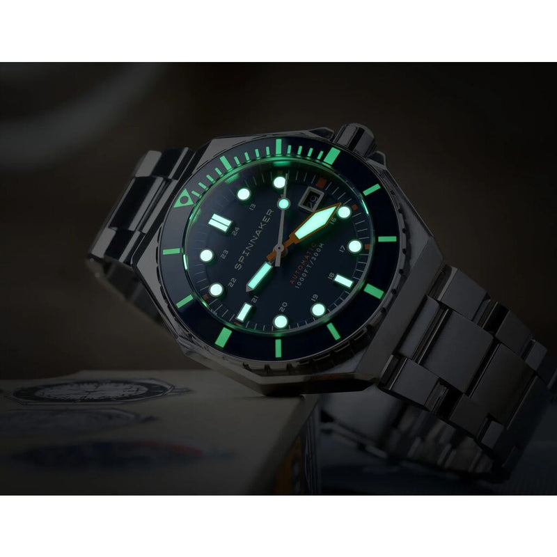 Spinnaker Dumas Japan Automatic 3 Hands Watch | Stainless Steel