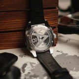 AVI-8 Watch Hawker Hunter Atlas Dual Time Chronograph | Genuine Leather Strap