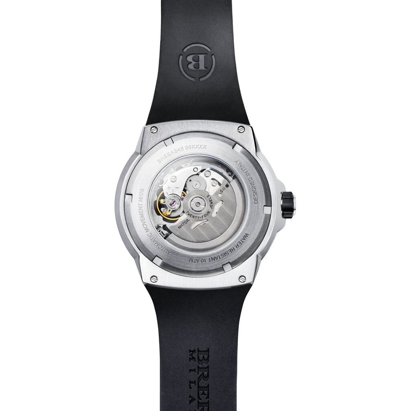 Brera Milano Supersportivo Evo Automatic Watch | Stainless Steel/IP Black