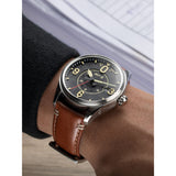 AVI-8 Spitfire Smith Automatic AV-4090-01 Japanese Automatic Watch | Stainless Steel/Brown/Black