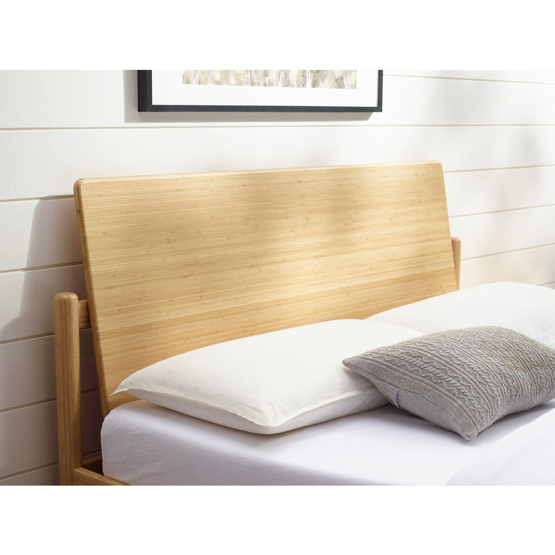 Greenington Monterey Solid Moso Bamboo Queen Platform Bed | Wheat