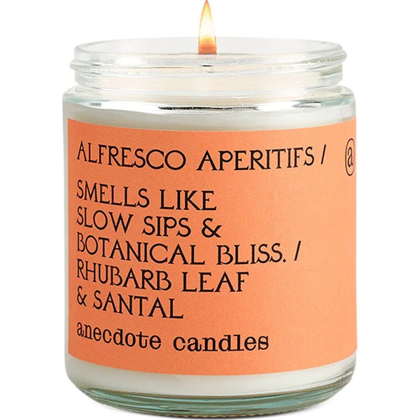 Anecdote Candles Alfresco Aperitifs Glass Jar Candle | 7.8oz