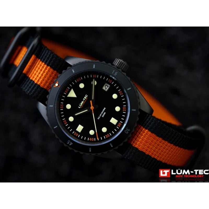 Lum-Tec Solar Marine 4 Watch | 39mm