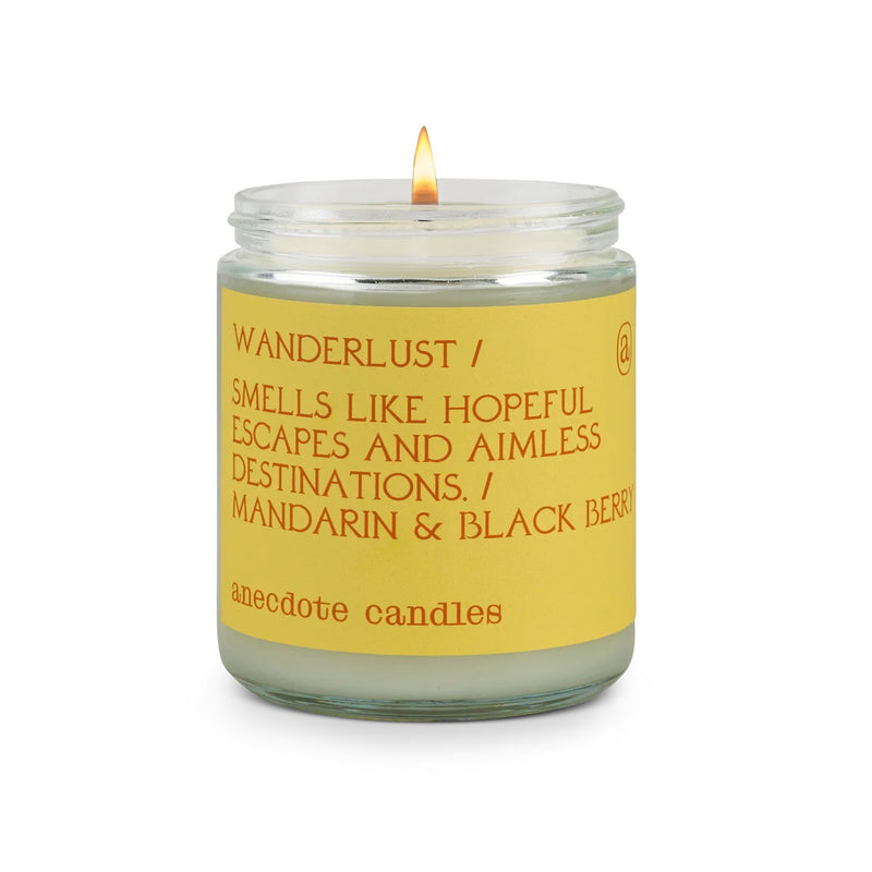 Anecdote Candles Wanderlust Glass Jar Candle | 7.8 oz