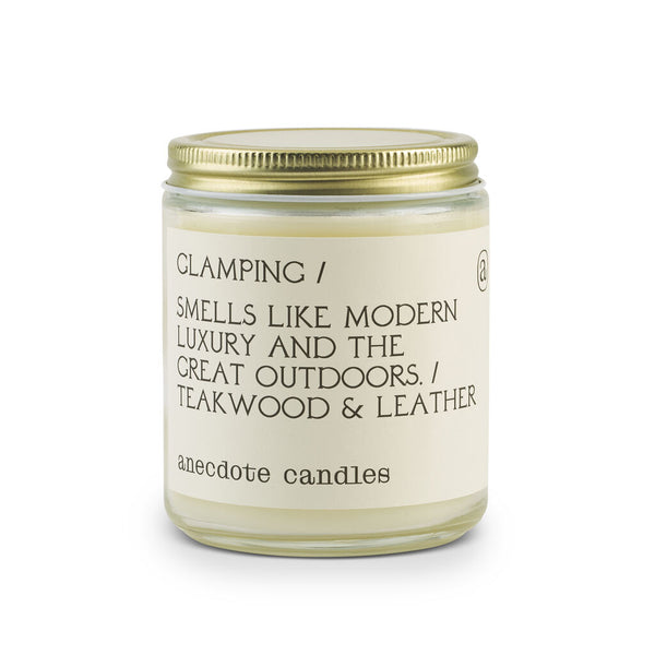Anecdote Candles Glass Jar Candle | Glamping