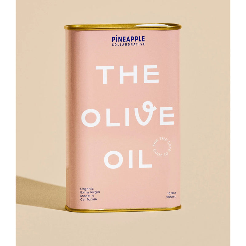 Pineapple Collaborative The Organic Extra Virgin Olive Oil | Pink Tin | 16.9 oz