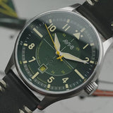 AVI-8 Hawker Hurricane Japanese Kent Automatic Watch | Leather Strap