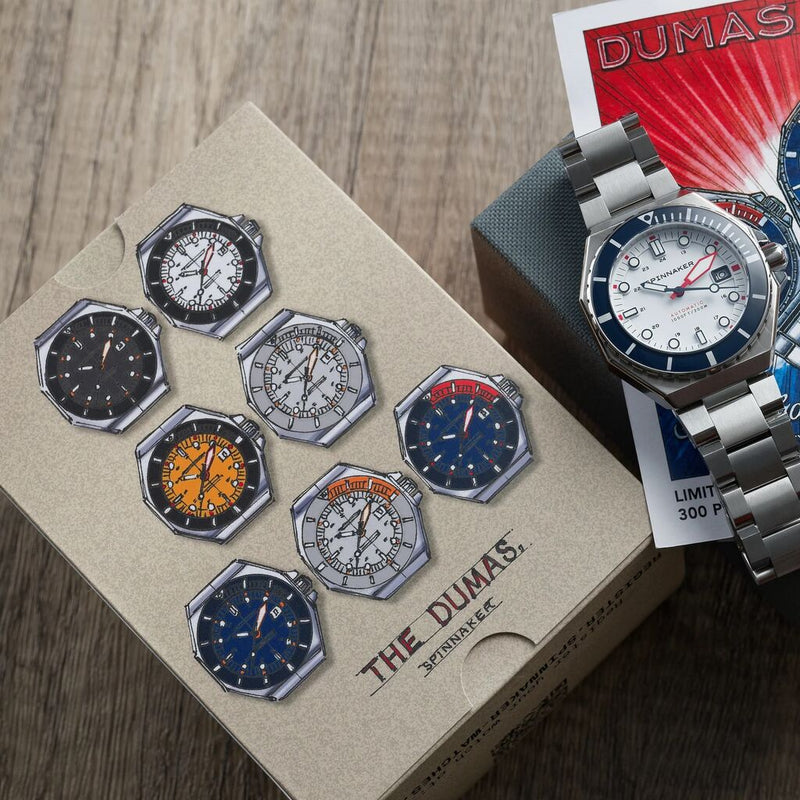 Spinnaker Dumas Japan Automatic 3 Hands Watch | Stainless Steel