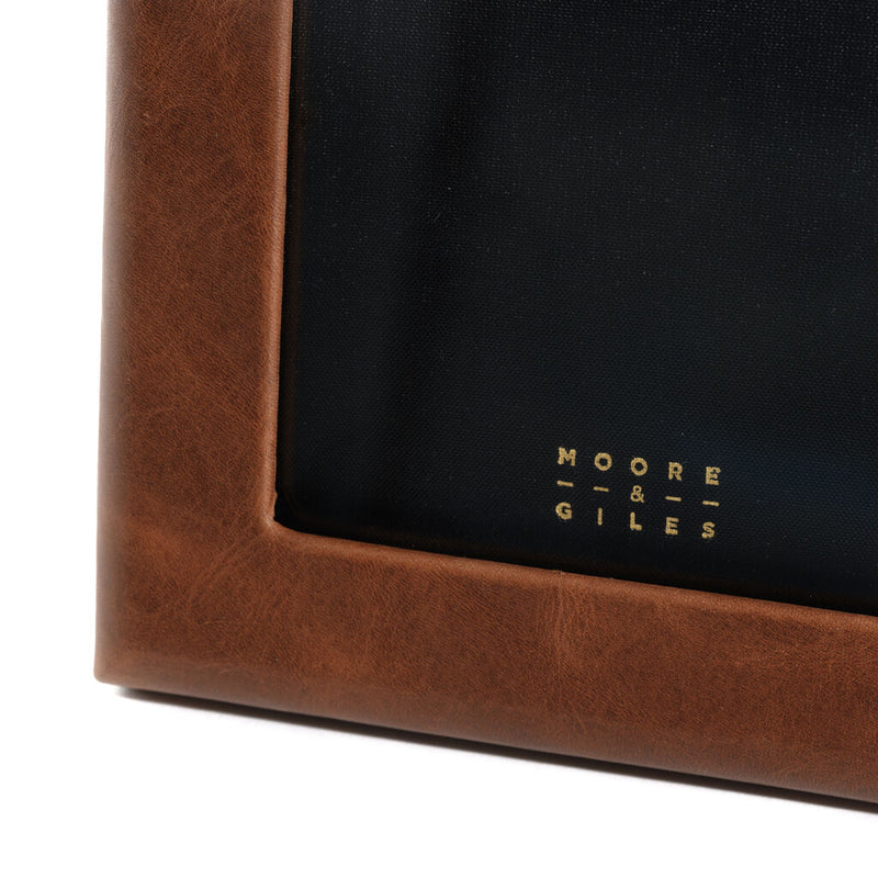 Moore & Giles Leather Wrapped Photo Frame