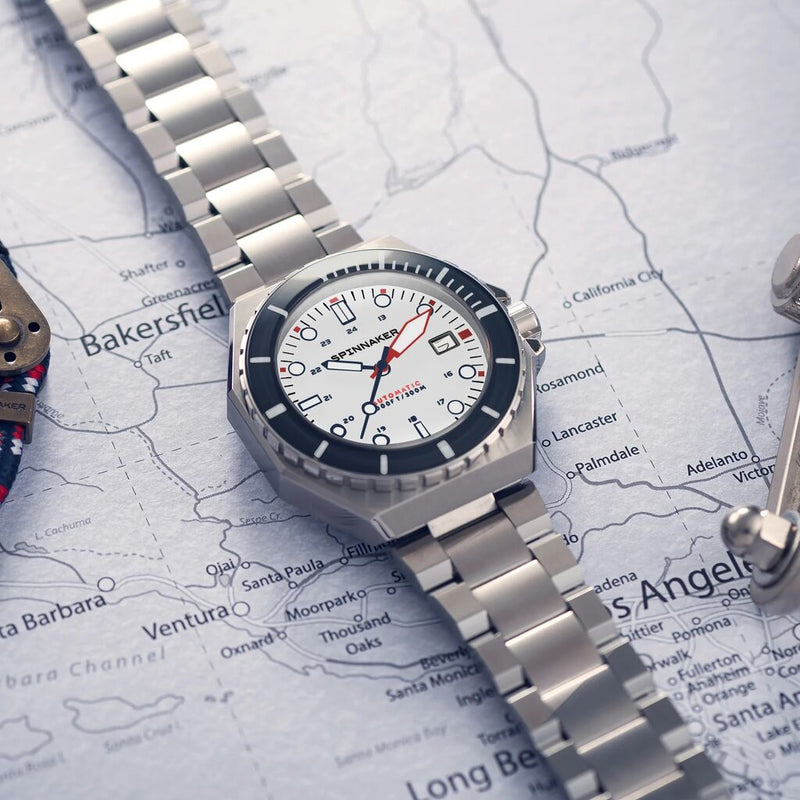 Spinnaker Dumas Japan Automatic 3 Hands Watch | Stainless Steel
