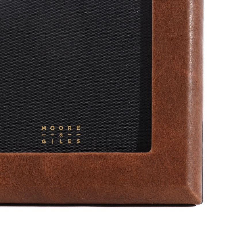 Moore & Giles Leather Wrapped Photo Frame