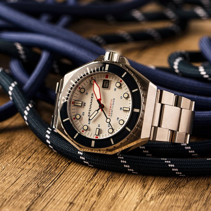 Spinnaker Dumas Japan Automatic 3 Hands Watch | Stainless Steel