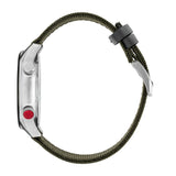 Columbia Outbacker Olive Green 3-Hand Date Men's Lifestyle Analog Watch | Olive Nylon