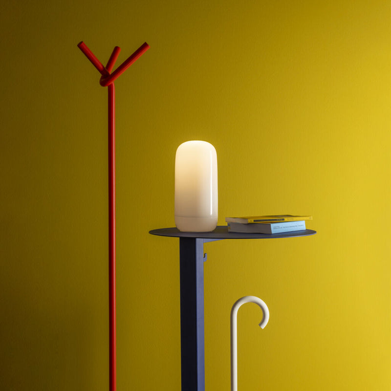 Artemide Gople Portable Table Lamp | White