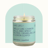 Anecdote Candles Lake Life Glass Jar Candle | Coconut and Mandarin