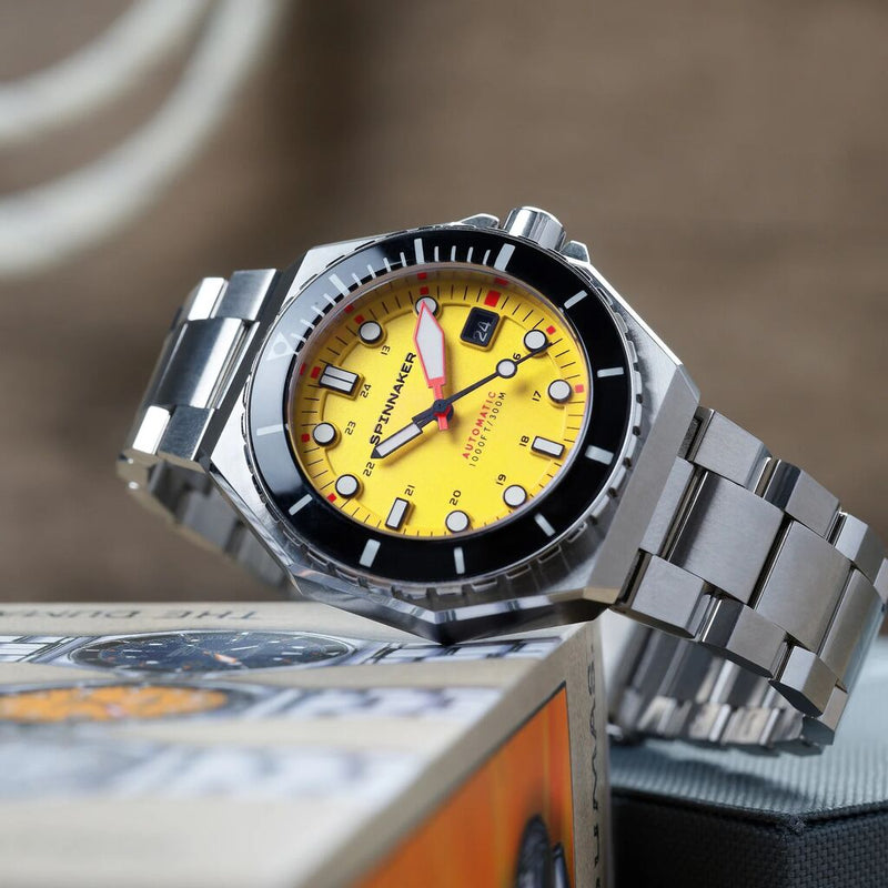 Spinnaker Dumas Japan Automatic 3 Hands Watch | Stainless Steel