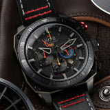 AVI-8 Watch Hawker Hunter Atlas Dual Time Chronograph | Genuine Leather Strap