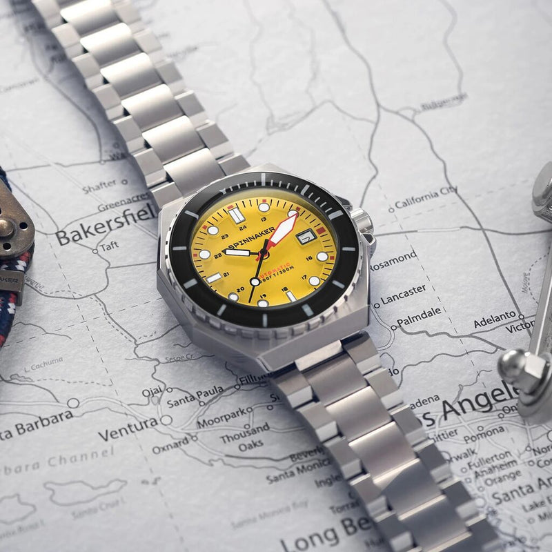 Spinnaker Dumas Japan Automatic 3 Hands Watch | Stainless Steel