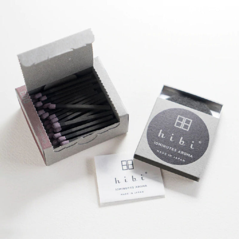 Hibi Box of 30 Incense Matches | Geranium
