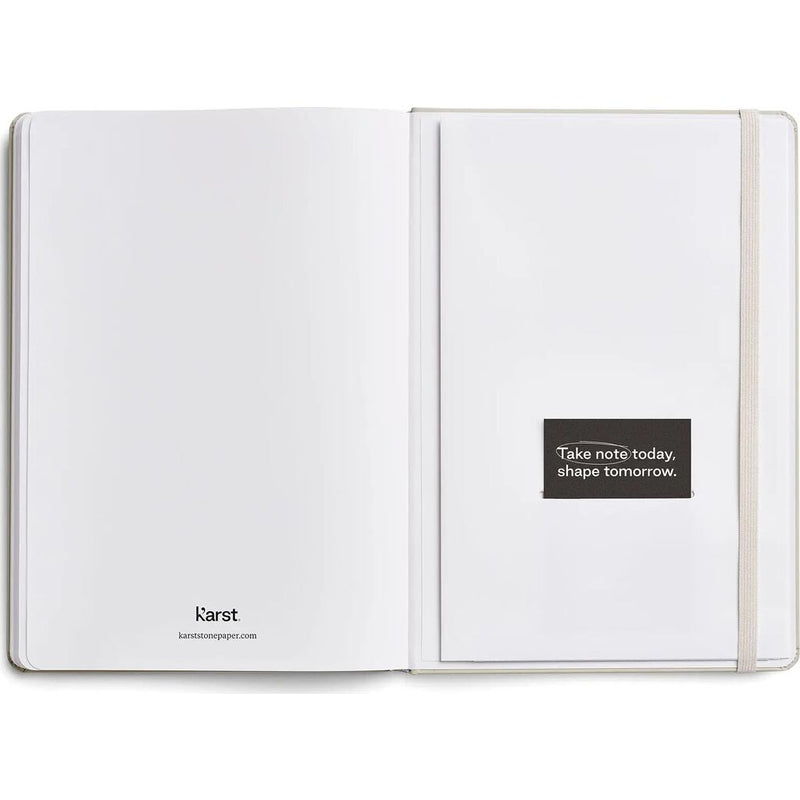 Karst A5 Hardcover Notebook Blank | Black