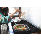 Sardel 4QT Sauté Pan | 5-ply Stainless Steel with Heat Resistant Handles