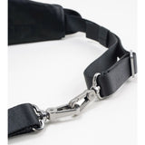 Cote & Ciel Adda Alias Cowhide Leather Zippered Crossbody Bag | Agate Black