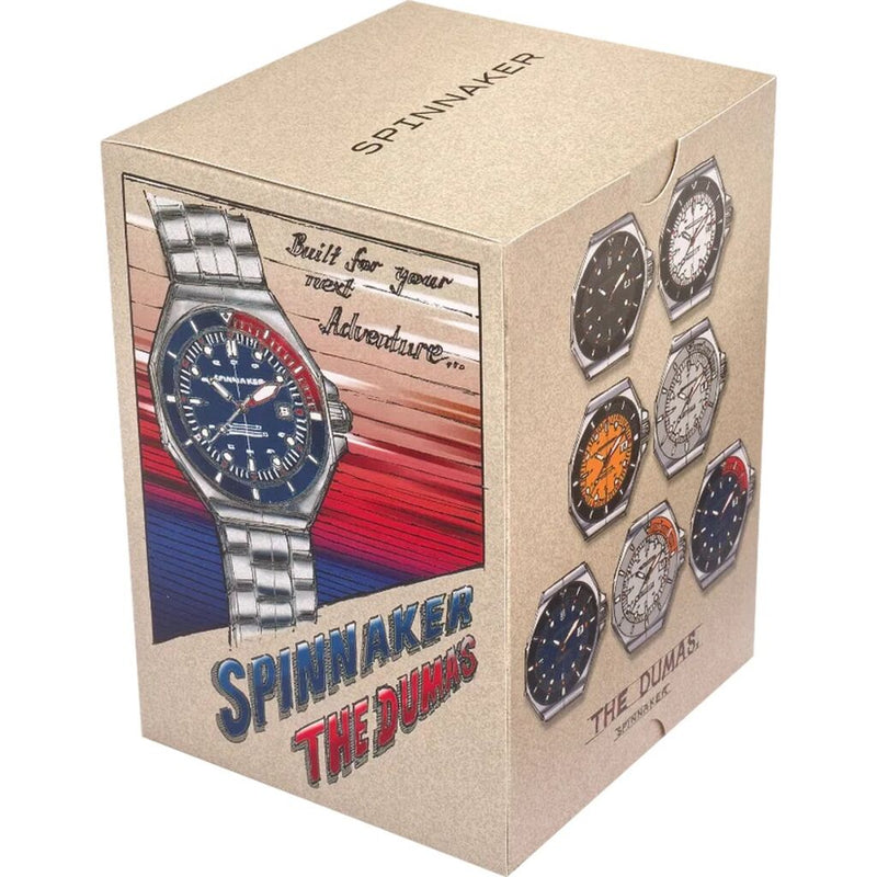 Spinnaker Dumas Japan Automatic 3 Hands Watch | Stainless Steel