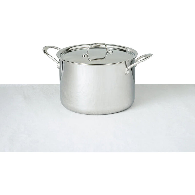 Sardel 8QT Stock Pot | Large Enough Without too Bulky | 5-ply Stainless Steel