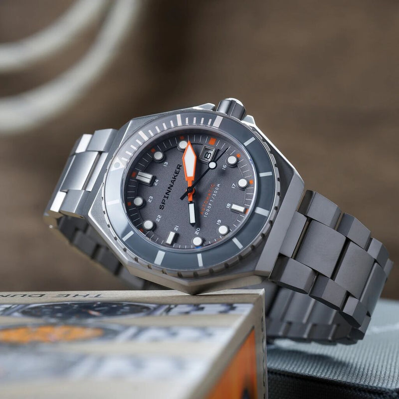 Spinnaker Dumas Japan Automatic 3 Hands Watch | Stainless Steel
