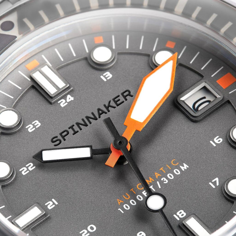 Spinnaker Dumas Japan Automatic 3 Hands Watch | Stainless Steel