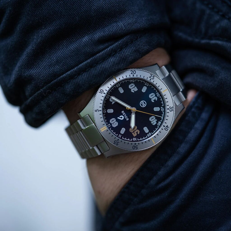 BOLDR Merlion 50Th Anniversary Wristwatch | Sunburst Blue Dial