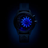 The Electricianz 45mm The Blue Z Analog Monochrome Men's Wristwatch