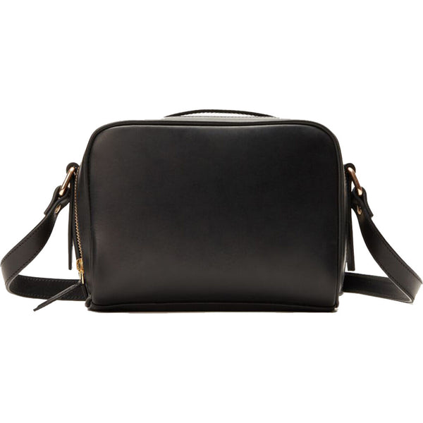 Kiko Leather Boxed Crossbody | Black