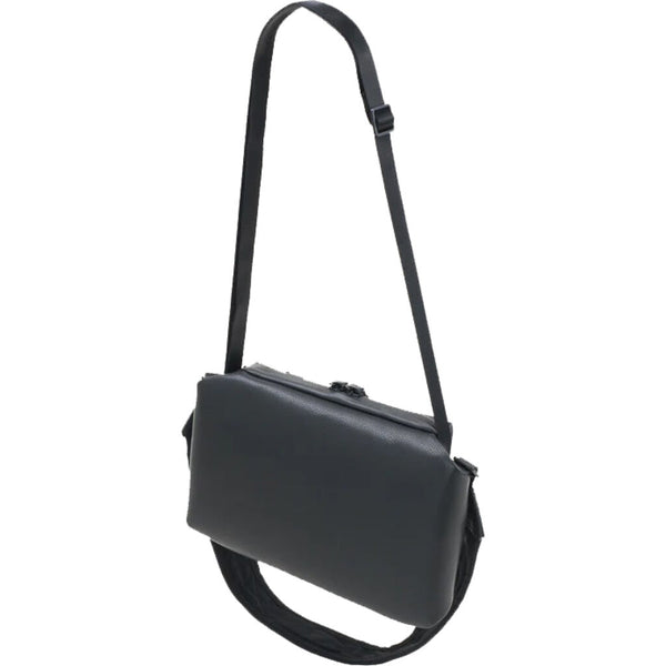 Cote & Ciel Arno Allura Recycled Leather Crossbody Bag | Black