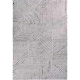 Lorena Canals Black Chia Woolable Rug | 5'7" x 7'11"