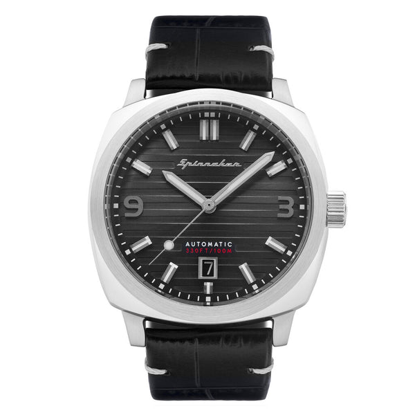 Spinnaker Hull Riviera SP-5073-01 Automatic Watch | Black/Black