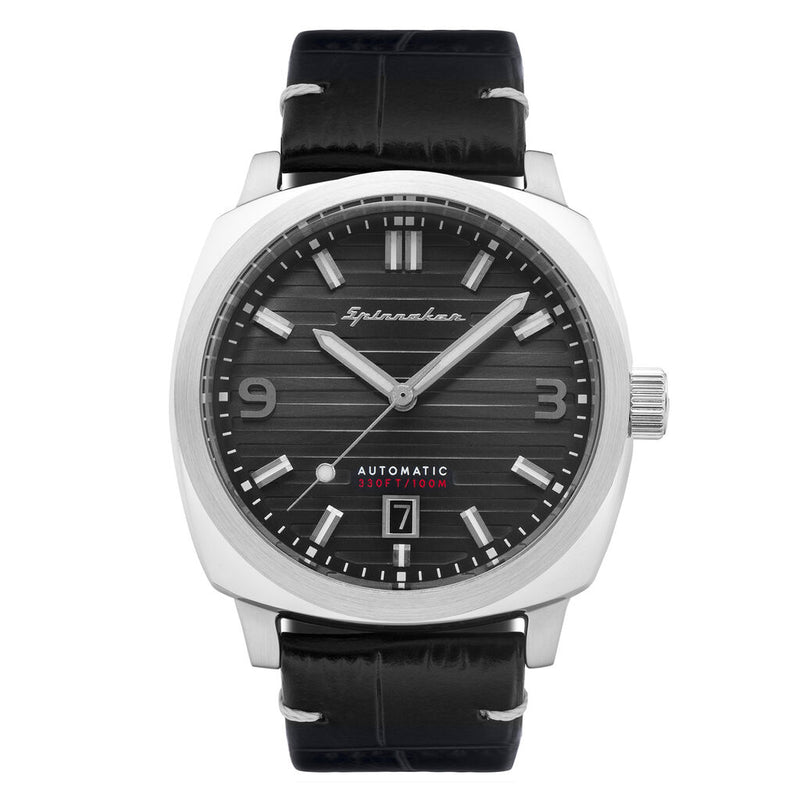 Spinnaker Hull Riviera SP-5073-01 Automatic Watch | Black/Black