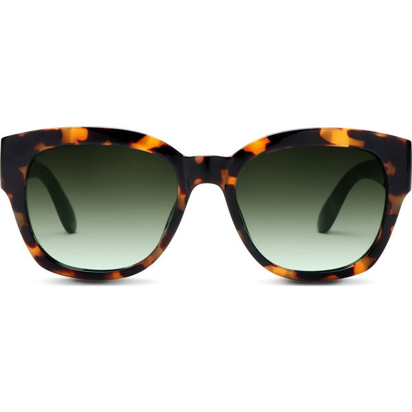 Toms Audrina Blonde Tortoise Sunglasses | Matte Black Olive 10008557