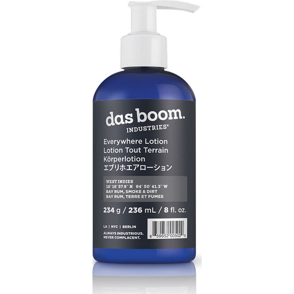 Das Boom Everywhere Lotion West Indies (Bay Rum, Smoke & Dirt) BD-EL-BSD-4