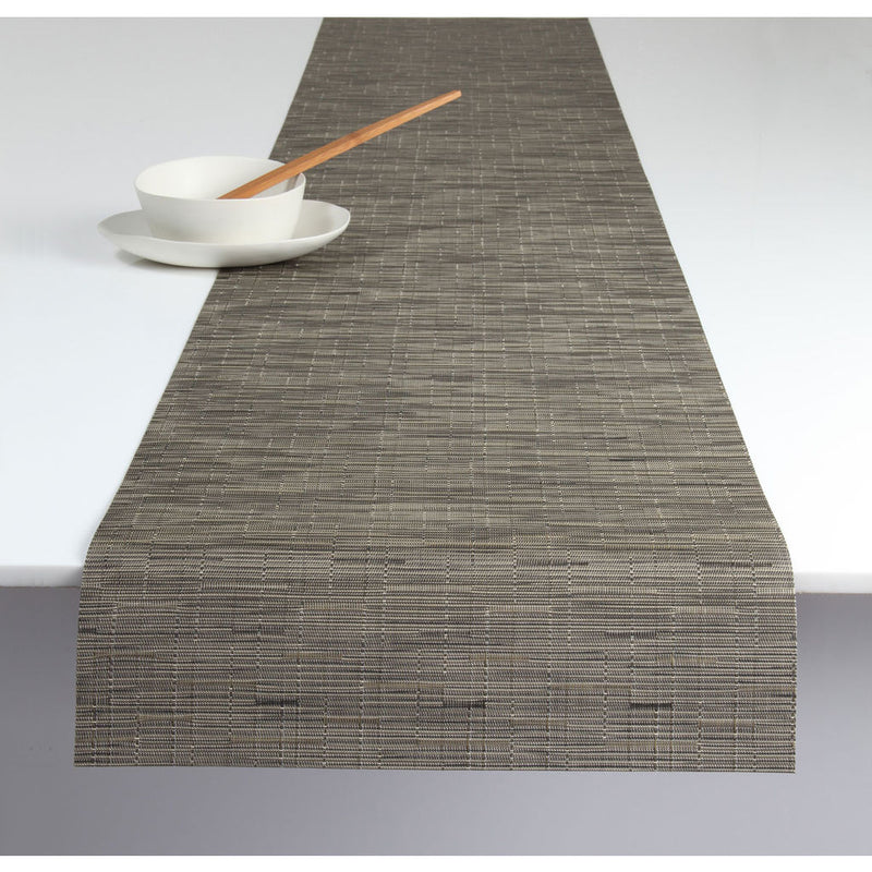 Chilewich Bamboo Table Runner | Charcoal - 100101-006
