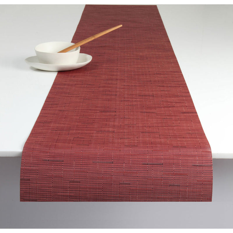 Chilewich Bamboo Table Runner | Cranberry - 100101-009