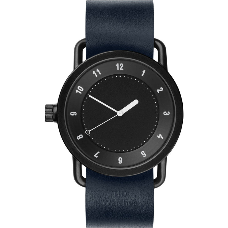 TID No. 1 Black Watch | Navy Leather