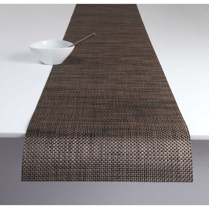 Chilewich Basketweave Table Runner | Earth - 100108-013